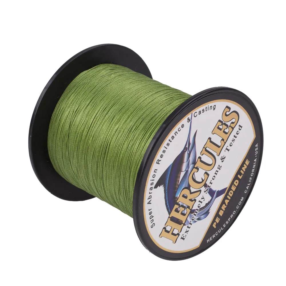 Hercules Braided Fishing Line 8 Strands 100M PE Braided Wire For Carp Fishing Multifilament 10-300LB Extreme Strong Cord Pesca