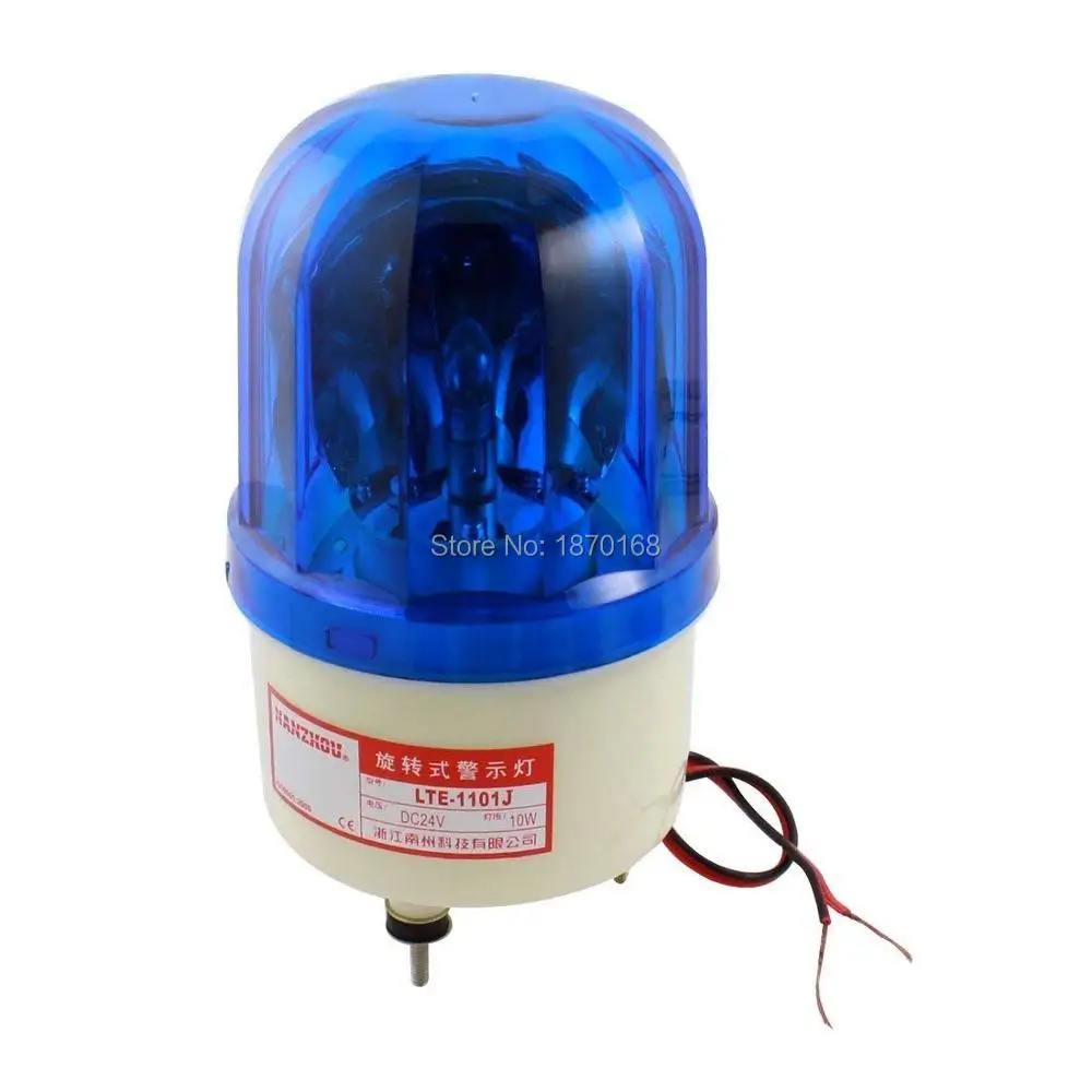 LTE-1101J Red / Yellow / Blue AC220V Industrial AC 220V AC110V DC12V DC24V Flash Siren Emergency Rotary Warning Lamp Light