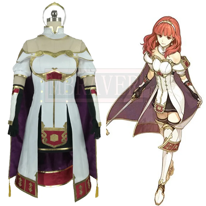 Fire Emblem Celica Cosplay Costume Custom Made Any Size