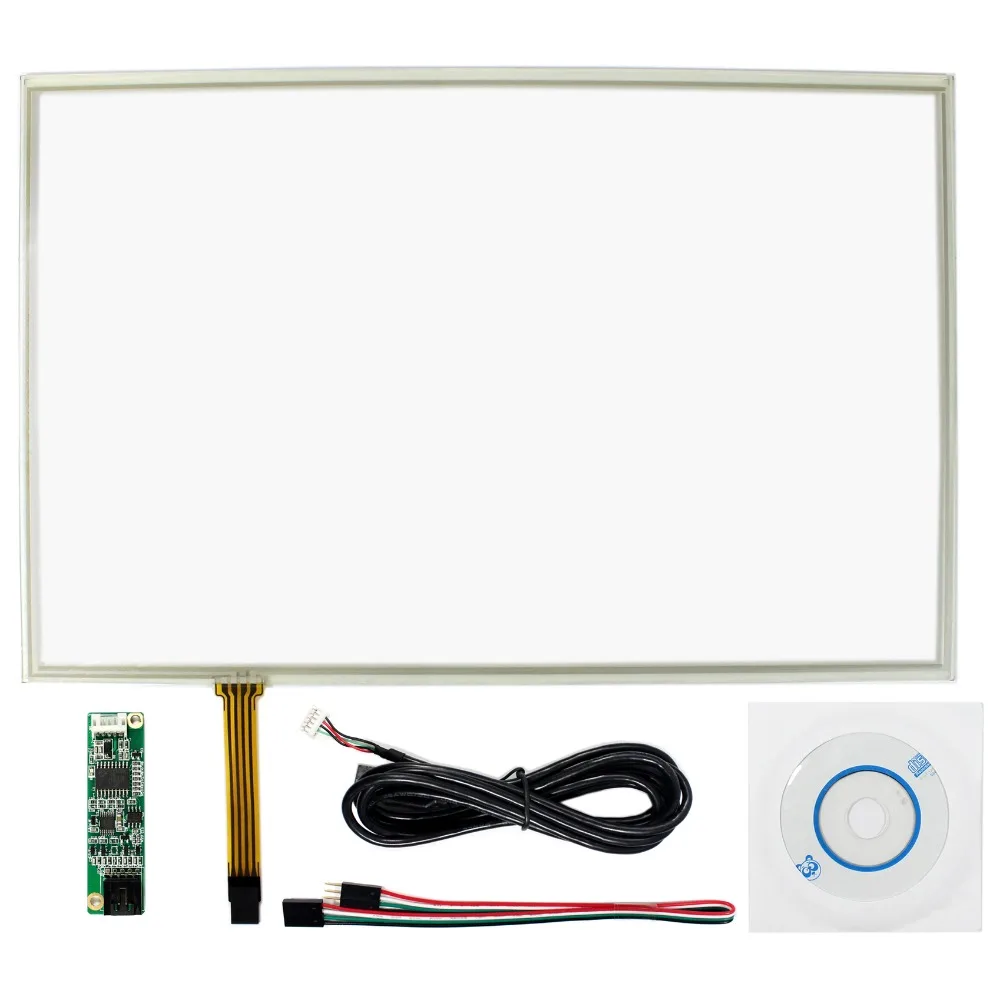 15.4 "لوحة مقاوم اللمس مع بطاقة وحدة التحكم لشاشة LCD 15.4" 1280x800