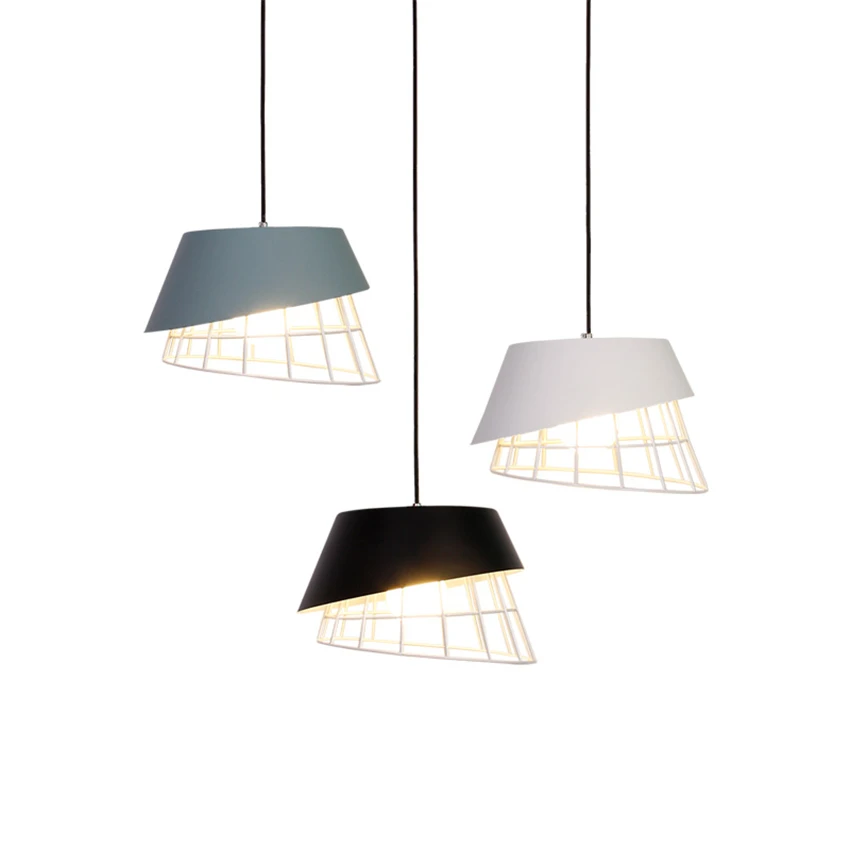 الشمال الحديثة قلادة أضواء غرفة الطعام بار غرفة نوم دراسة درج مصابيح داخلية القهوة مطعم مصباح معلق تركيبات LedLight