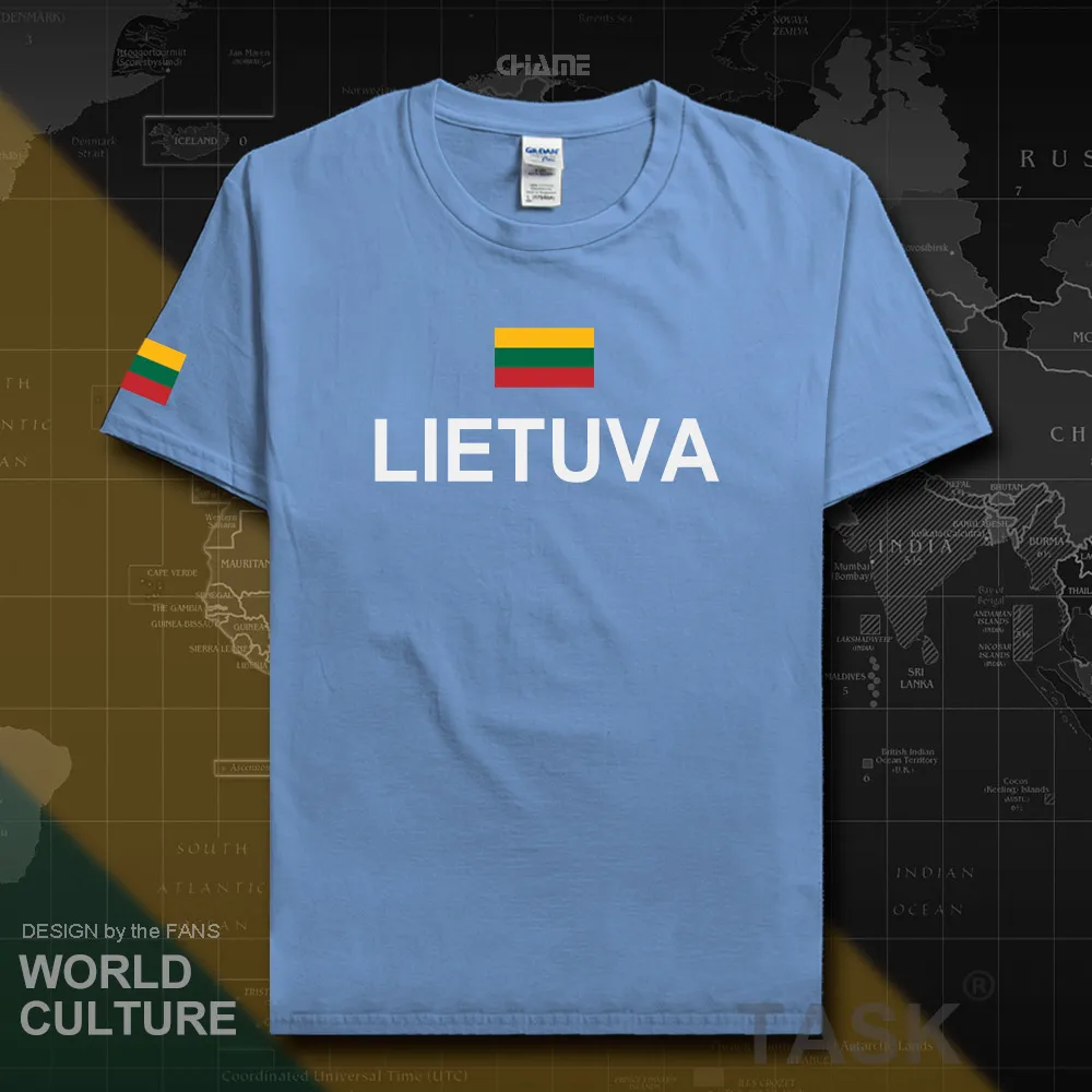 Lithuania Lithuanian men t shirt fashion 2017 jerseys nation team 100% cotton t-shirt clothing tes sporting LTU Lietuva Lietuvos