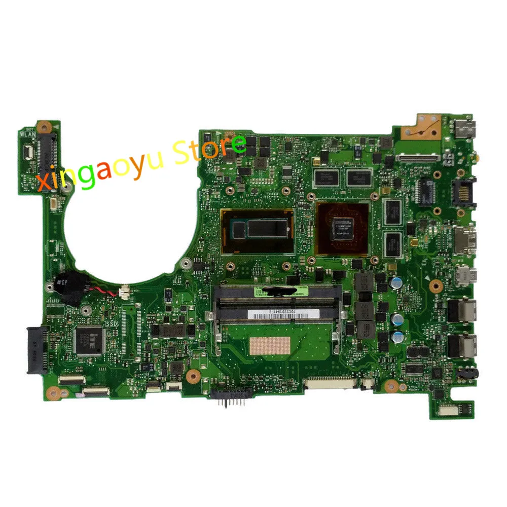 For ASUS N550LF Q550LF Laptop Motherboard i7-4500U GT745M Rev 2.0 Main Board 100% Tested ok