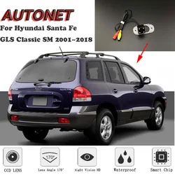 AUTONET HD Night Vision Backup Rear View camera For Hyundai Santa Fe GLS Classic SM 2001~2012 CCD/license plate Camera