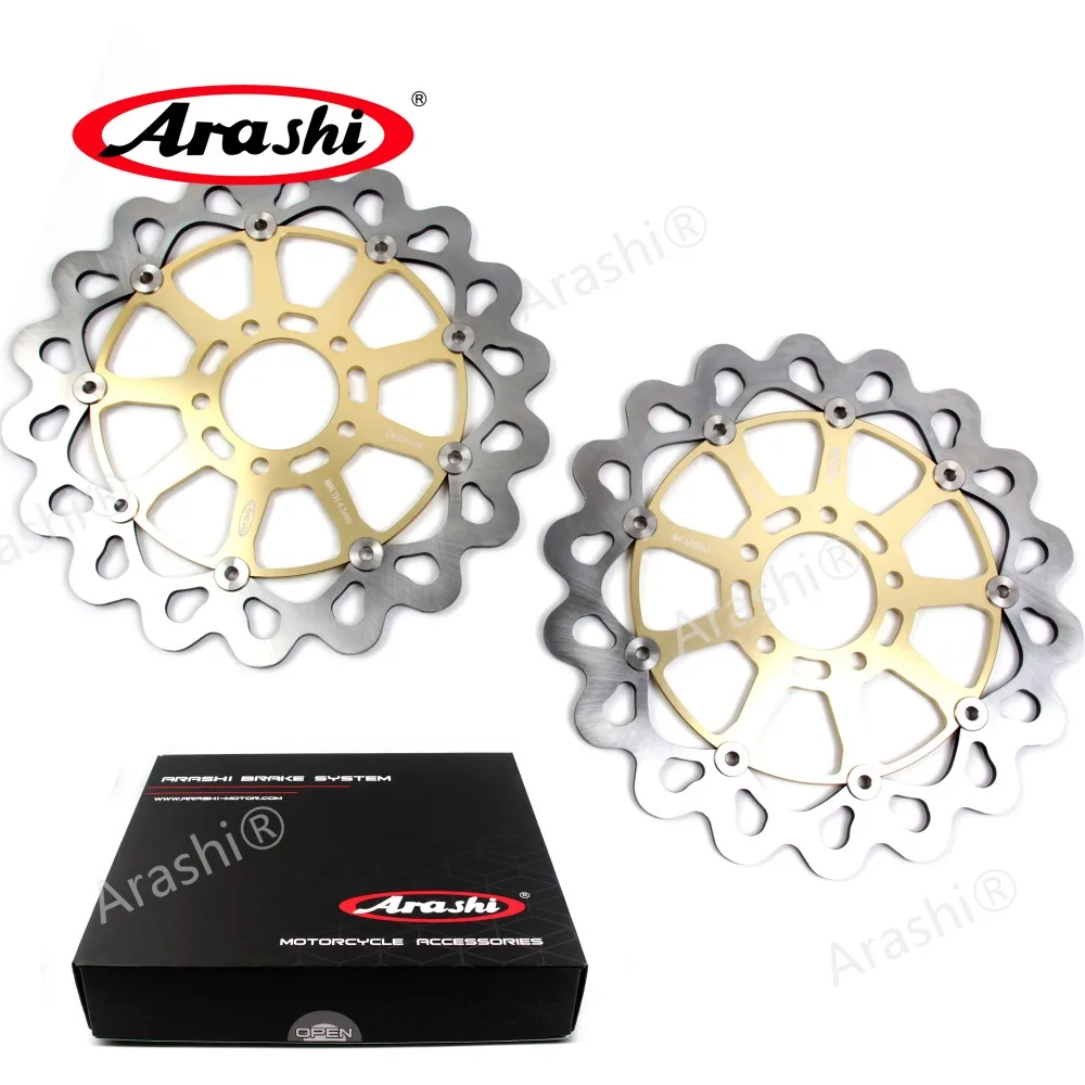 العرشي 2 قطعة CNC الجبهة قرص فرامل الدوارات لسوزوكي GSX R 750 GSX750R 1996 1997 1998 1999 2000 2001 2002 2003 GSXR750 GSX-R750