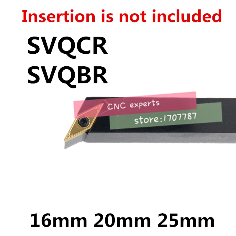 

1 шт., внешние токарные инструменты SVQBR SVQBL SVQCL SVQCR 1616H11 1616H16 2020K16 2525M16 SVQCR1616H16 SVQBR2020K16 SVQCR
