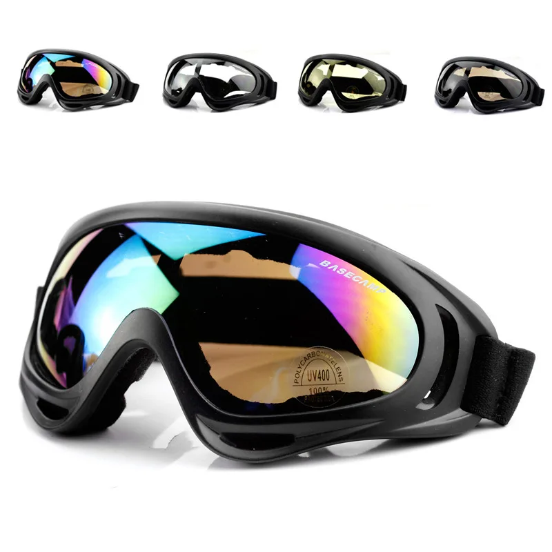 Winter Ski Goggles Sports CS Moto Cycling Snowboard Skate Snowmobile Anti-fog Glasses UV400 Skiing Glasses Snow Man Ski Googles