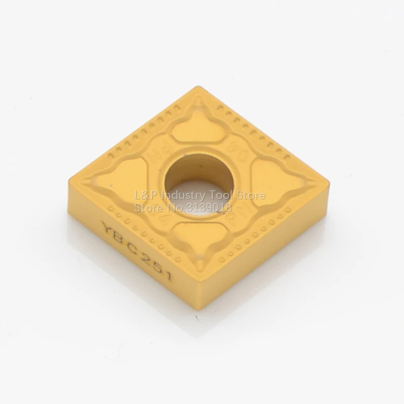 

Wholesale Lathe Machine Knife Original Cutter CNC Turning Tool CNMG120404-PM YBC251 Carbide Insert CNMG120404PM YBC251 For Steel