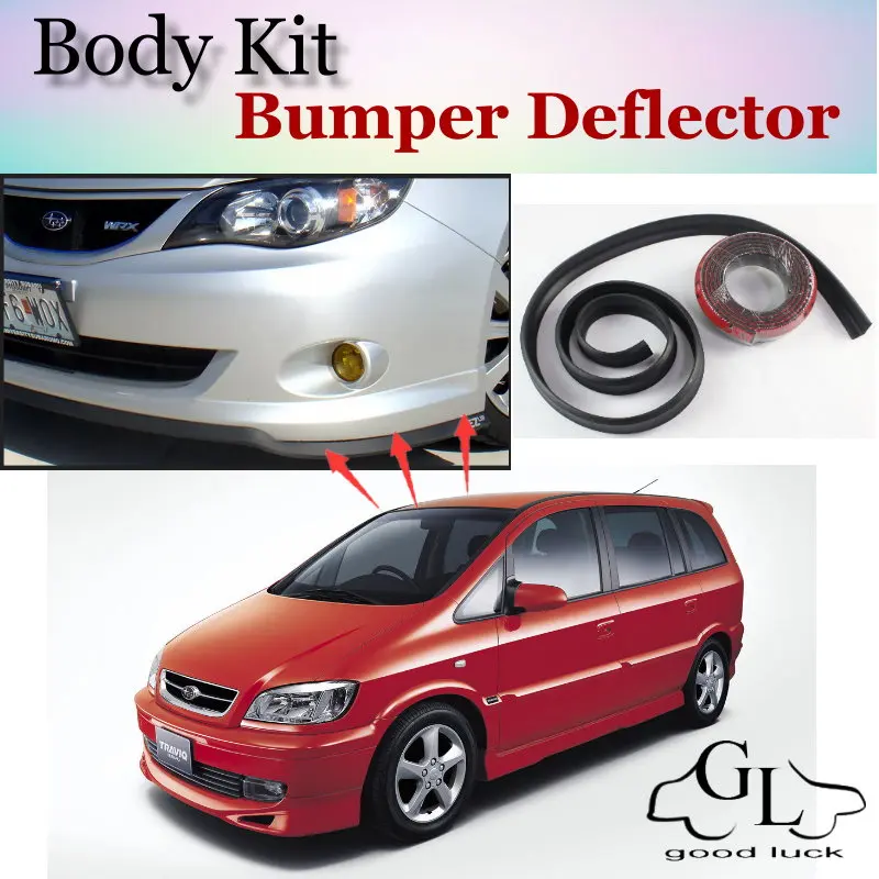 Bumper Lip Deflector Lips For Subaru Traviq Front Spoiler Skirt For TopGear Fans to Car Tuning View / Body Kit / Strip