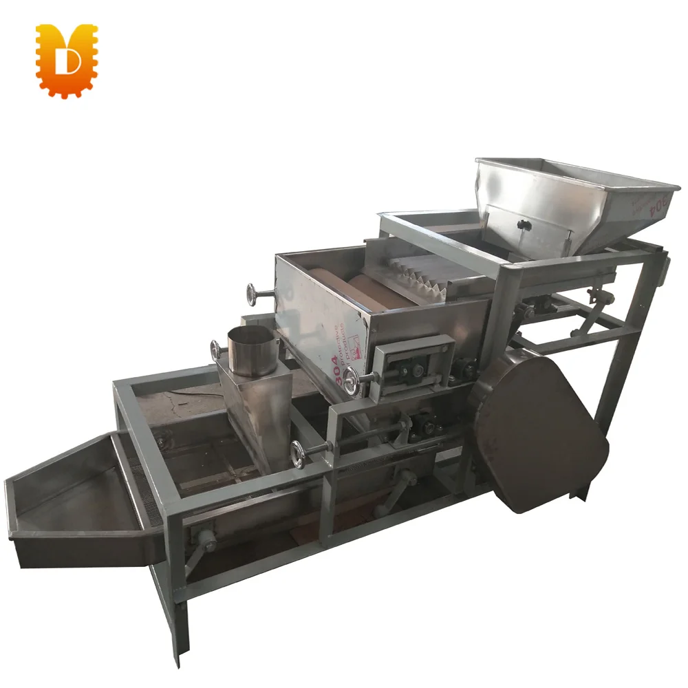 Descascador e máquina divisora automática de amendoim/máquina de descascar coco