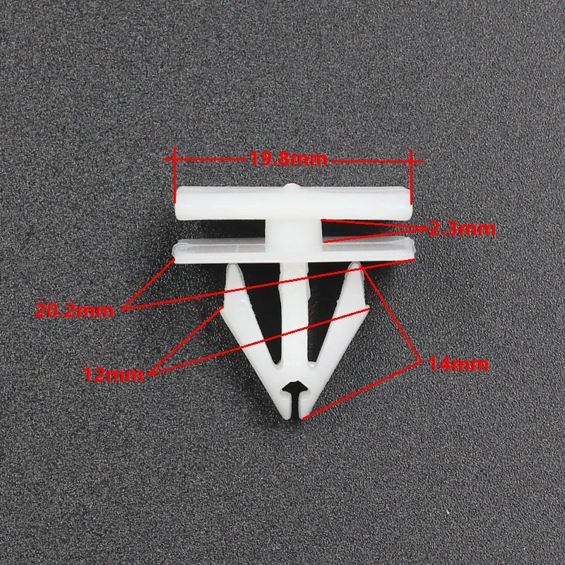 KE LI MI Automotive Trim Panel Side Anti-rub Retainers for Buick Door Card Moulding Clips