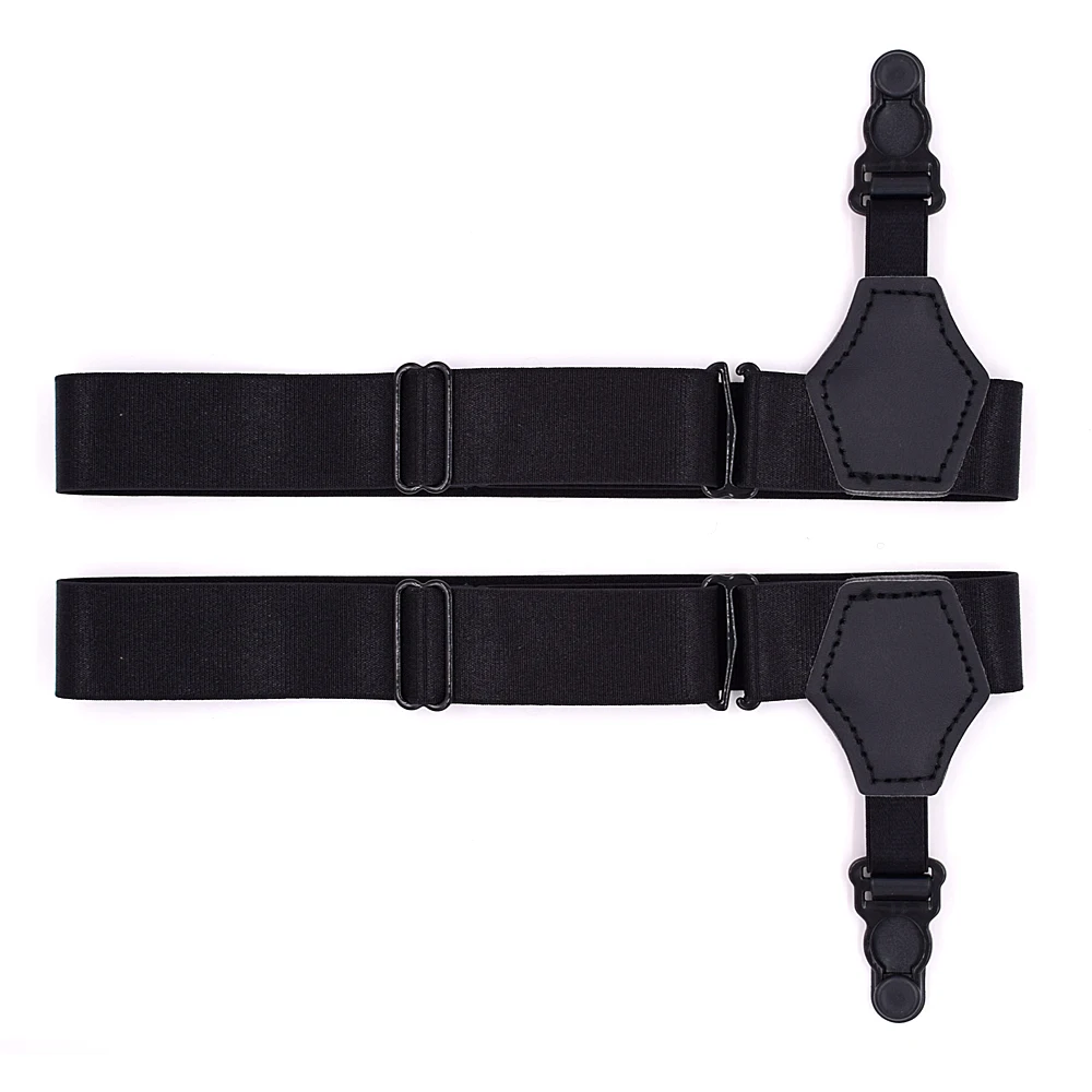 New Sock Stays Holder Gentleman Lose Suspenders Braces Elastic Uniform Business leg Strap Socking Garters 1pair MR1228
