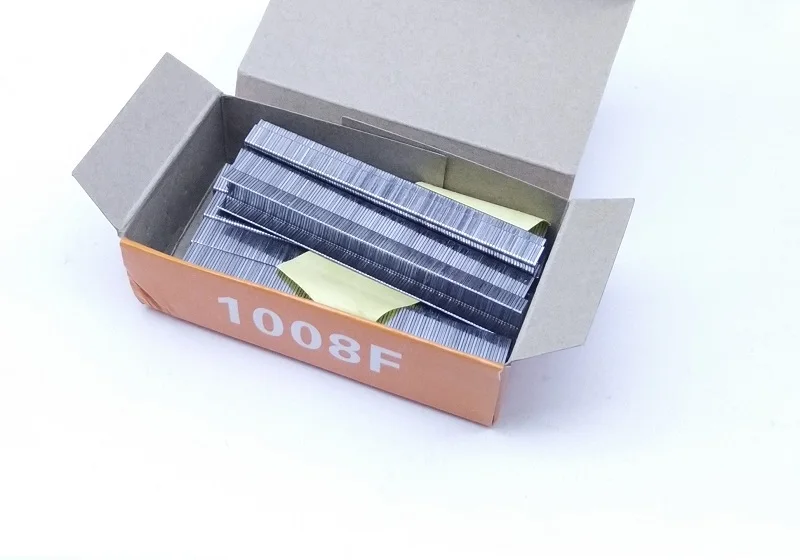 New 1008F 2400pcs N nails Staple For Manual nail gun staples Picture frame tool