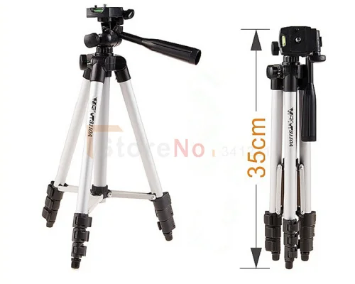 High Quality TF-3110 Tripod stand With 3-Way Head Tripod + Bag for 1/4 Scerw  D7000 D3100 D3200 DSLS Camera