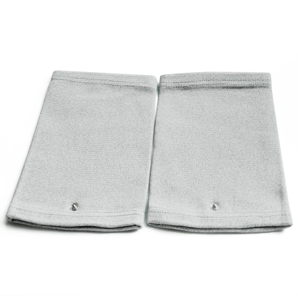 Conductive Slivery Fiber Electrode Massage Kneepads Use For TENS/EMS Unit