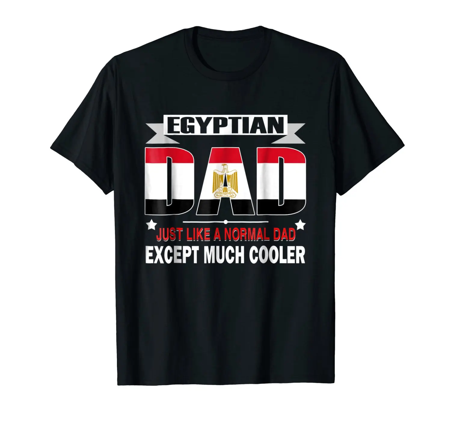 2019 Summer Brand Men'S Homme Brand Clothing for Men Egyptian Dad Is Much Cooler Father'S Day T-Shirt Flag Hip Hop Tshirts