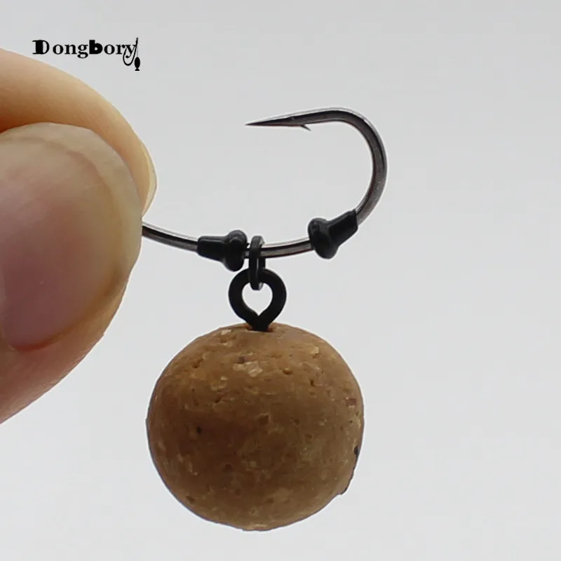 50PCS Hook Stoper Carp Fishing Hook Stop Beads Ronnie Hair Rig Chod Beads Pop Up Rig Shank Bead Carp Fishing Accessories