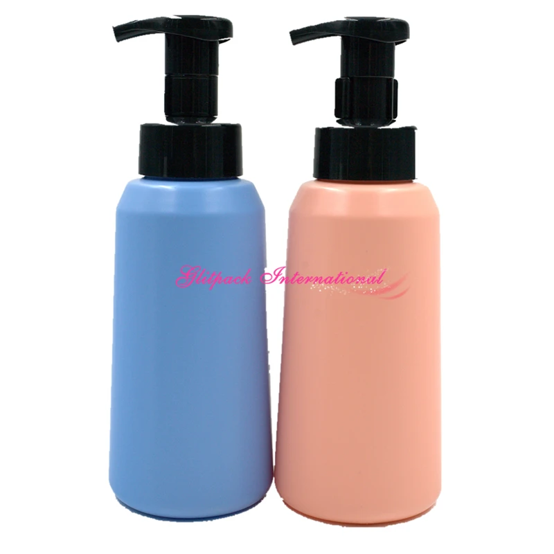 500ml liquid soap Foaming bottle PE plastic bottles face Cleansing foam pump bottles Mousse Foamer cosmetic refillable bottle