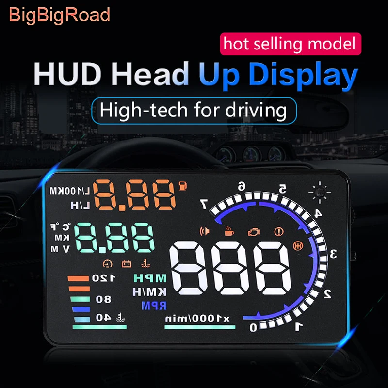 Car Windscreen Projector OBD2 HUD Head Up Display For Haval Great Wall F5 F7 F7X H1 H2 H2S H4 H5 H6 M6 H7 H8 H9 Chitu Dagou