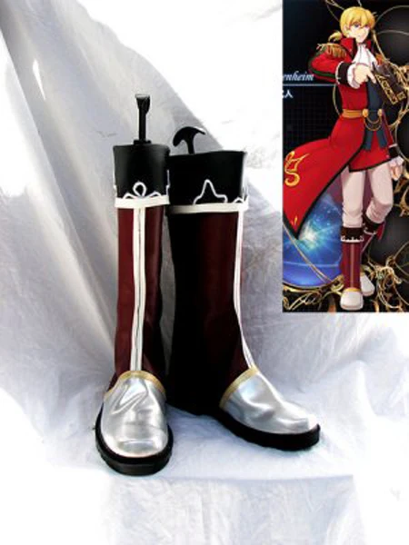 The Legend of Heroes VI 3RD Olivier Lenheim di Halloween Cosplay Scarpe Stivali Anime Del Partito di Cosplay Stivali Uomini Adulti Scarpe