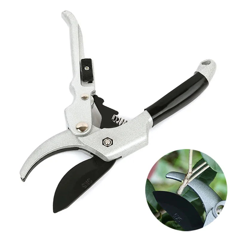 SK5 Steel Save Effort Gardening Scissors Secateurs For Cutting Of Flowers Bushes Branches Picking Trimming Grafting Tools