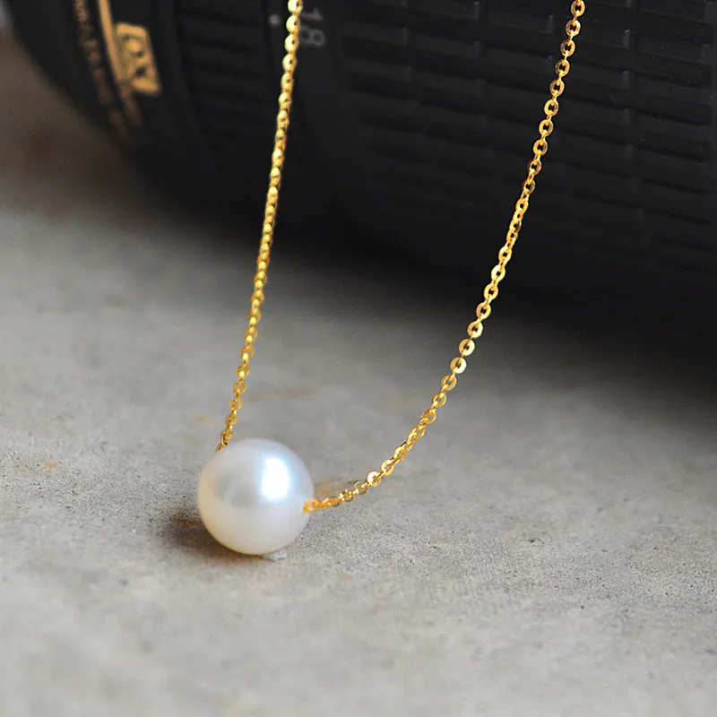 N134 Hot Selling Style Fashion Cheap Super Sweet imitation Pearl Ball Droplets Pendants necklaces Jewelry Accessories For Women