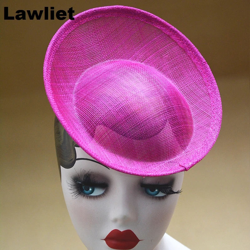 Lawliet 20cm Round Saucer sinamay Inspired Percher Hat fascinator Millinery Base B063
