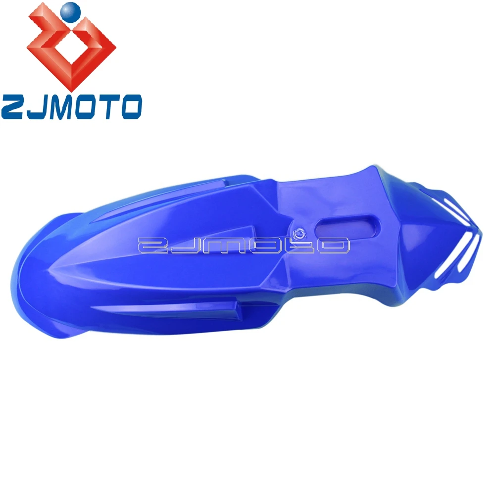 Universal Motorcycle Dirt Bike Daul Sport Blue Front Fender Motocross Front Mud Guard For Yamaha WR YZ YZF TTR 200 230 250 450