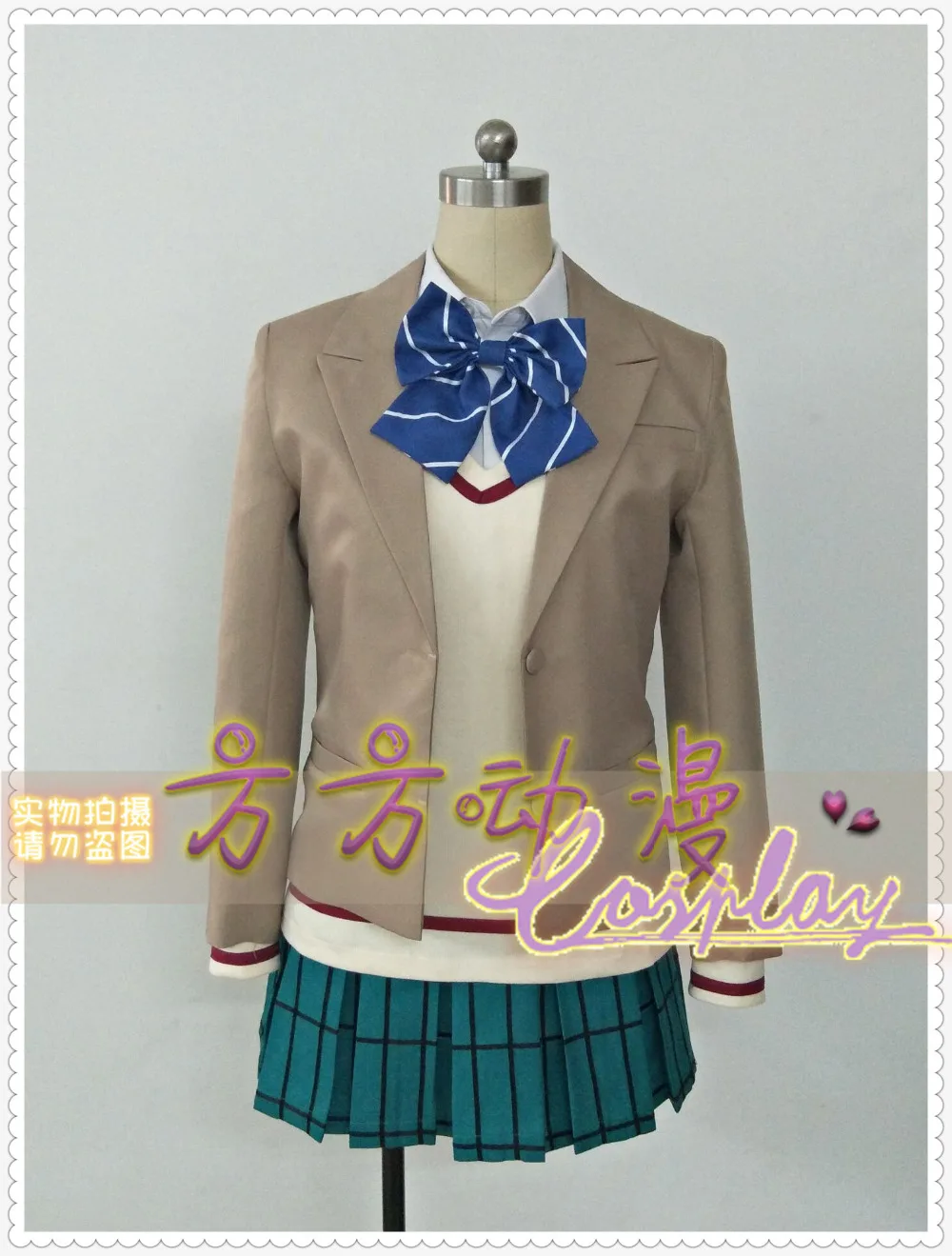 

Anonymous Noise Fukumenkei Noise Ayumi Kurose Miou Suguri Cosplay Costume E001