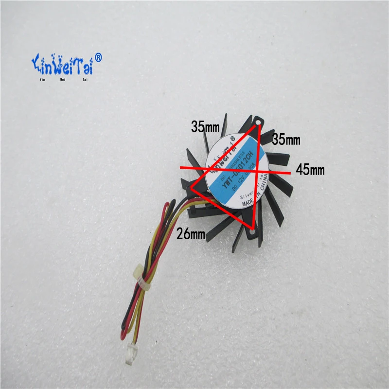 

New FAN FOR KAIMEI 35X35X26MM KF0C10C5LMBC 5V 3PIN Cooling Fan