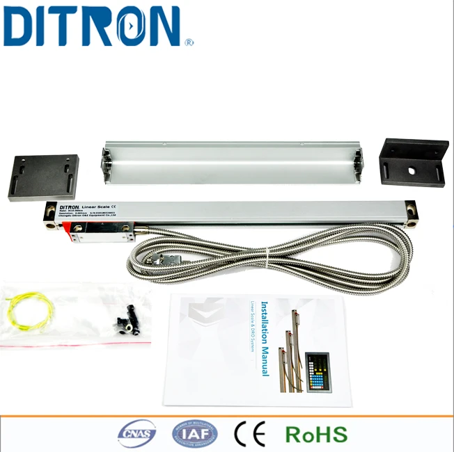 Imagem -04 - Ditron Ttl Escala Linear Régua de Escala Óptica 501000 mm 5um