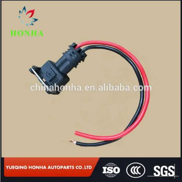 EV1 Fuel Injector Connector w/ Pigtail Wire Fits for Bosch OBD1 LS1 LT1 LT6 wiring harness