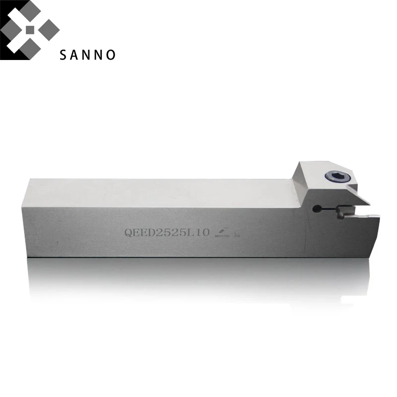 حامل أدوات الخراطة الخارجية QEED / QEFD1616 / 2020 / 2525R17 - R /L10 CNC تحول مخرطة أداة بار للحز وقطع المعادن