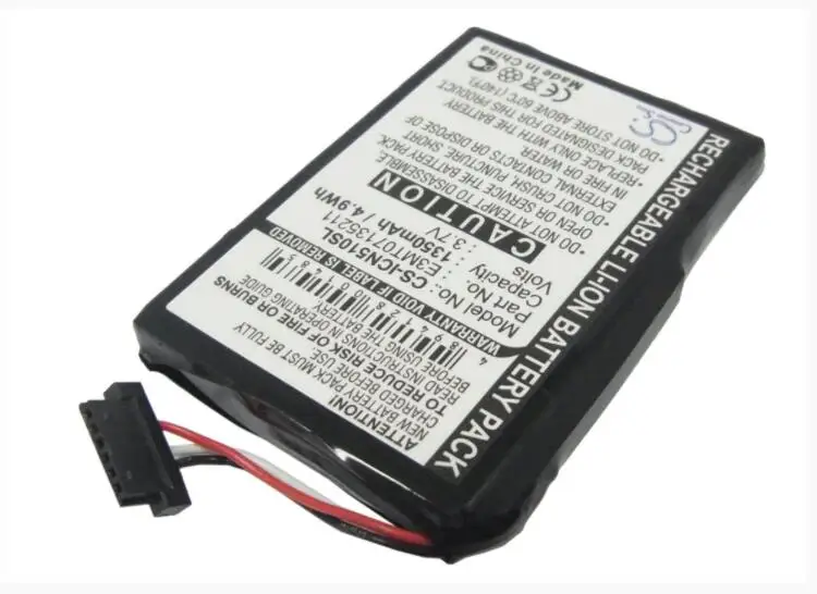 Cameron Sino 1350mAh battery for NAVMAN iCN 510 520 530 550 E3MT07135211 GPS, Navigator Battery