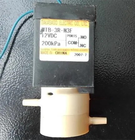 For TAKASAGO high sand solenoid valve three-way valve WTB-3R-1/4UFWTB-3R-N3F 12V200KPA