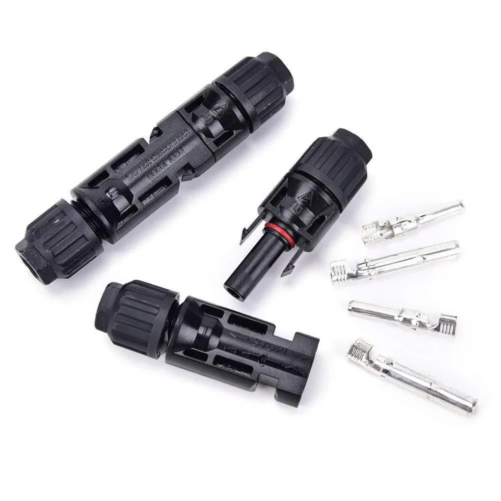 20 Pairs Solar Connector Male and Female  Solar Panel Connector for Solar Cable Suitable Cable Cross Sections 2.5mm2~6.0mm2 IP67