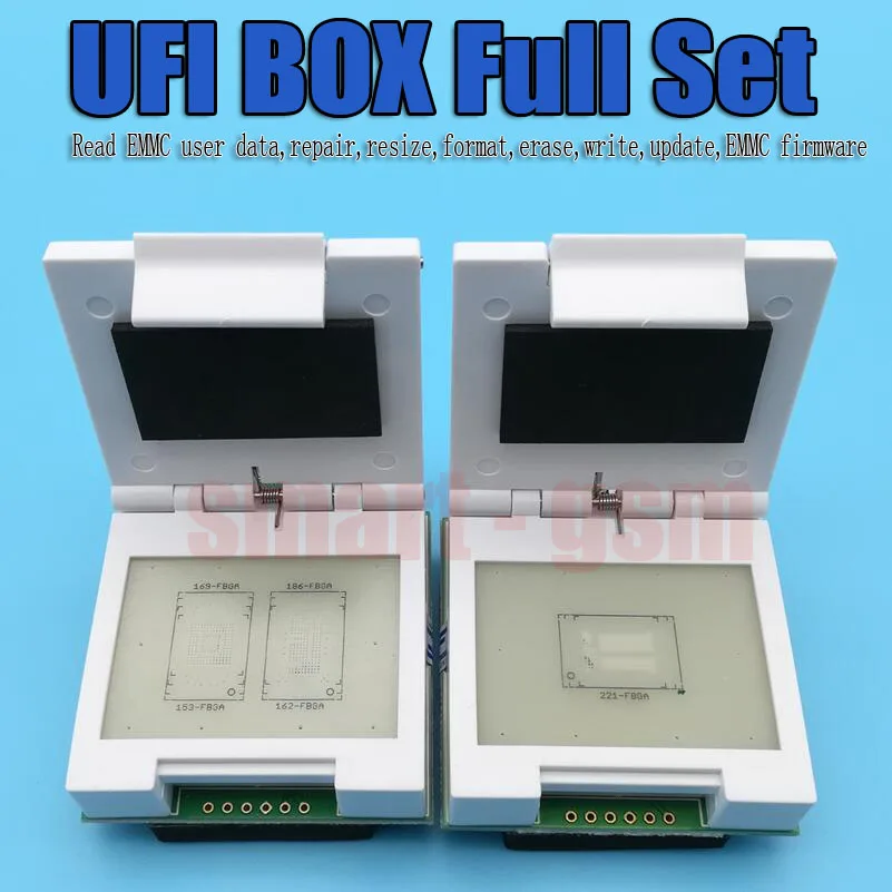 UFI BOX  UFi Box powerful EMMC Service Tool Read EMMC user data, repair, resize, format, erase, write update firmware EMMC