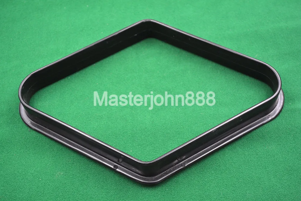 

Стойка для бильярда, снукера, обычный черный пластик, алмаз, 9 шаров, ромб, аксессуары для снукера