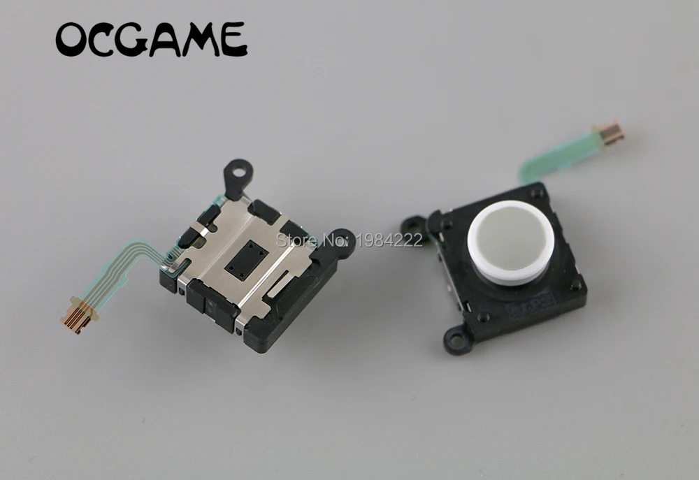 5 ชิ้น/ล็อตสีขาวใหม่ Analog 3D ปุ่มจอยสติ๊ก Stick สําหรับ Sony PlayStation PS Vita PSV 2000 จอยสติ๊ก OCGAME