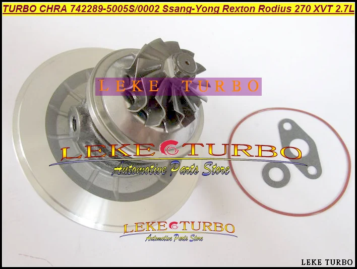 Turbo Cartridge CHRA core 742289 742289-5003S 742289-0001 A6650900580 A6650901280 A6650901780 For Ssang Yong Rexton Rodius D27DT