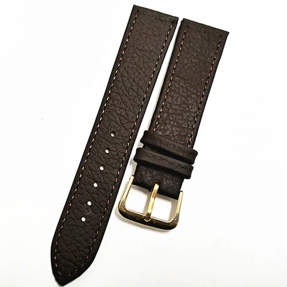 New Arrived Wholesale 50PCS/Lot High Quality 12MM 16MM 18MM 20MM 22MM Genuine Cow Leather Watch Strap Genuine Leather Watch Band