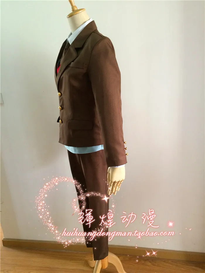 Super Dangan Ronpa 3 Komaeda Nagito Suit Pants Shirt Vest Uniform Outfit Anime Cosplay Costumes customized