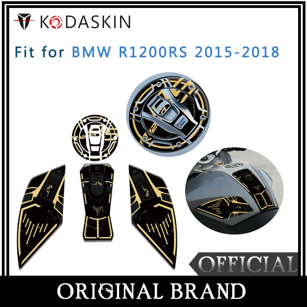 KODASKIN  Fuel Tank Cap Sticker Fish Sticker Sticker Fit For BMW R1200RS After 2015