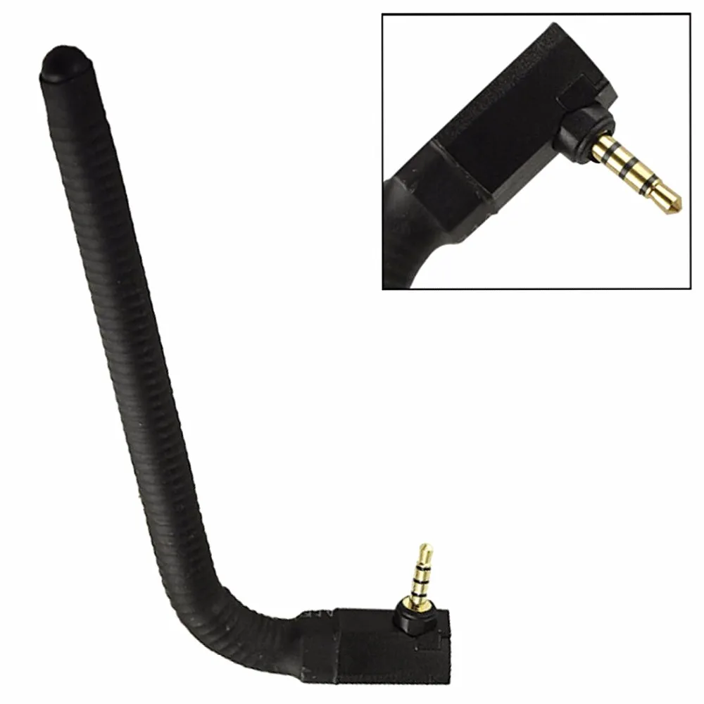 Mini Phone Antenna Radio Antenna Outdoor Signal Booster 3.5mm External aerial right angle 13.66*5.63cm NEW