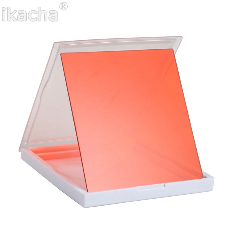 New Camera Lens Fiter Graduated Grey Full Color Square Filter Blue Orange Red Pink Filter For Cokin P Series High Quality