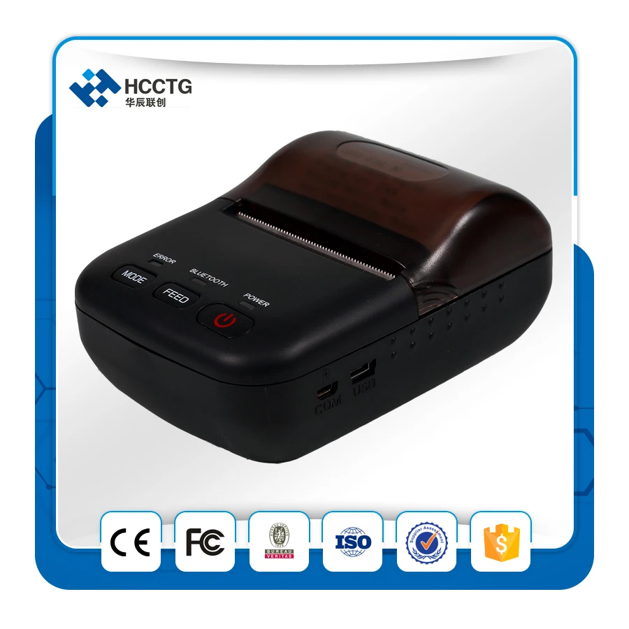 58mm Handheld Pos Printer Bluetooth 4.0 thermal printer receipt printer Mini Mobile Protable Printer