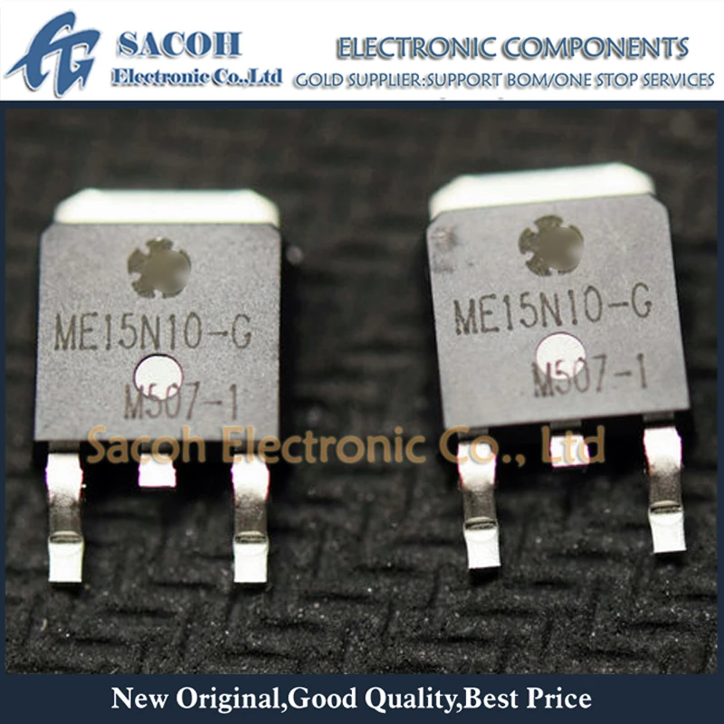 

New Original 10Pcs/Lot ME15N10-G ME15N10 OR ME15N06 ME15N06D4 ME15N06T TO-252 15A 100V Power MOSFET