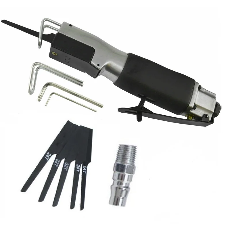Alloy Air Body saw Pneumatic File Reciprocating Saws Cutting Tool Hacksaw Cutting Blade Cutter Cut Off Tool