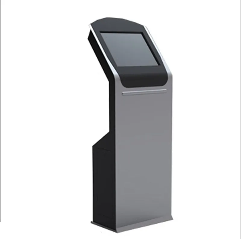 19  inch queue management solution kiosk / turn dispenser/automatic tickets system