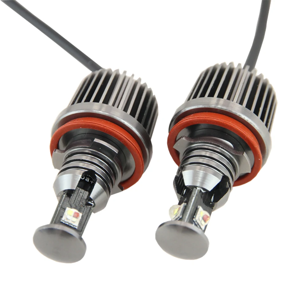 36W Canbus H8 Led Angle Eyes Lighting For BMW E87 E90 M3 E82 E92 M3 E60 X5 X6 E89 Z4 RGB Color Change Led Halo Light IR Control